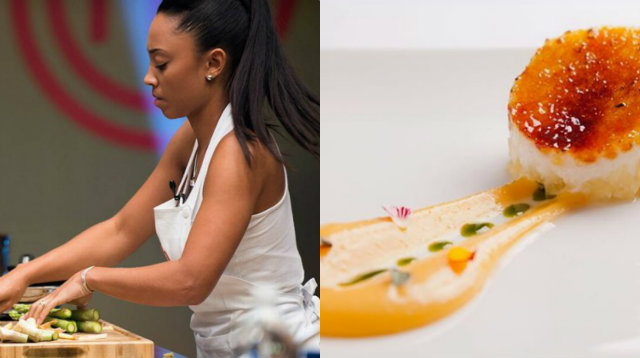 Michelle preparou tartar de frutas com baba de moça e tapioca e foi acusada de copiar receita. Fotos: Band/Divulgação e Instagram/Reprodução/ Michelle preparou tartar de frutas com baba de moça e tapioca e foi acusada de copiar receita. Fotos: Band/Divulgação e Instagram/Reprodução/