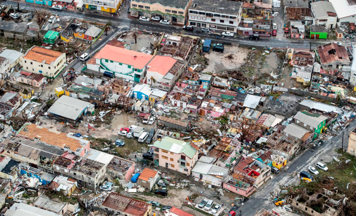 Furac&atilde;o atinge Cuba com for&ccedil;a m&aacute;xima e segue para a Fl&oacute;rida. Foto: Gerben van Es/Netherlands Ministry of Defence/