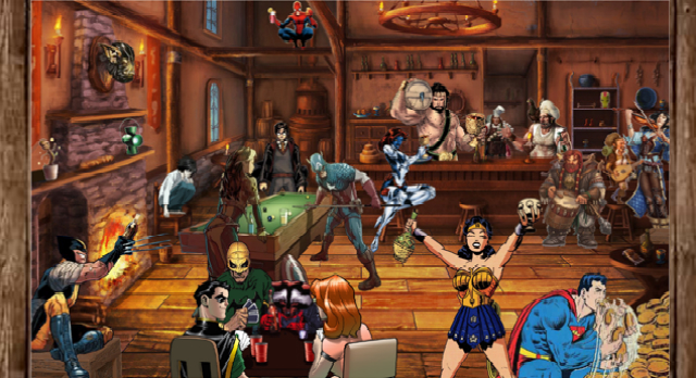 O Taverna BurgBeer vai reunir vários personagens da cultura nerd. Foto: Taverna Burgbeer/Divulgação