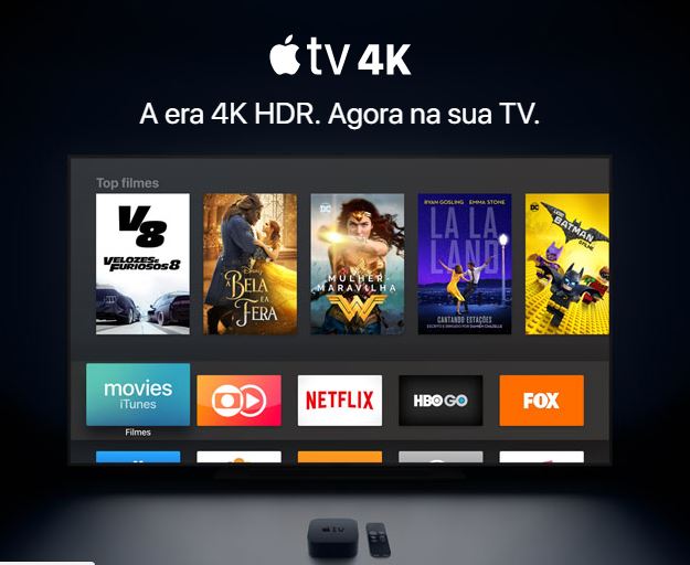 Apple TV agora tem suporte a tecnologia 4K - Foto: Divulgação/Apple
