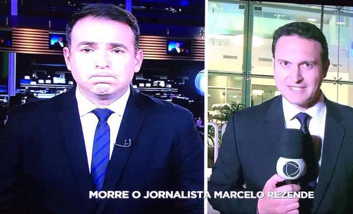 Notícia da morte de Marcelo Rezende foi confirmada às lagrimas pelos colegas de profissão - Foto: Reprodução/Record