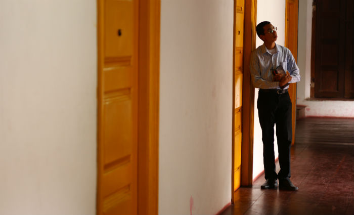 Joab Domingos de França, 18 anos, é um dos mais novos seminaristas da arquidiocese. Foto: Peu Ricardo/DP