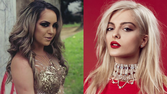 Versão de A Favorita é inspirata em I Got You, de Rexha. Fotos: YouTube/Reprodução e Facebook/Reprodução/