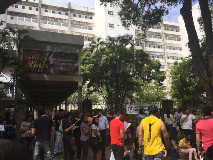 Unicap foi um dos principais centros de prova deste domingo/Thatiana Pimentel/DP Unicap foi um dos principais centros de prova deste domingo/Thatiana Pimentel/DP