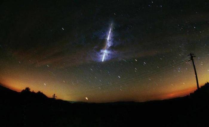 Durante o pico da chuva, poderão ser vistos entre 20 e 25 meteoros por hora. (Foto meramente ilustrativa) Foto: NASA/Reprodução/ Durante o pico da chuva, poderão ser vistos entre 20 e 25 meteoros por hora. (Foto meramente ilustrativa) Foto: NASA/Reprodução/