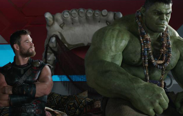 Dinâmica entre Thor e Hulk garante momentos divertidos no filme. Foto: Marvel/Divulgação/ Dinâmica entre Thor e Hulk garante momentos divertidos no filme. Foto: Marvel/Divulgação/