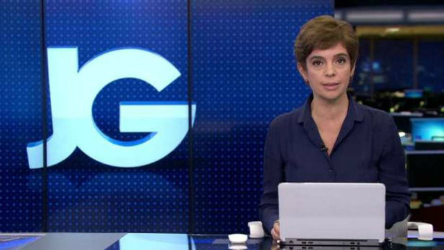 Renata j&aacute; substitu&iacute;a ocasionalmente Waack na bancada do notici&aacute;rio. Foto: Globo/Reprodu&ccedil;&atilde;o/