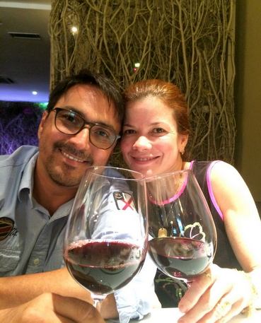 Na primeira vez que Wilson foi jantar com então namorada, hoje esposa, num restaurante "chique", em Boa Viagem, ele chorou. Crédito: Foto arquivo pessoal. 