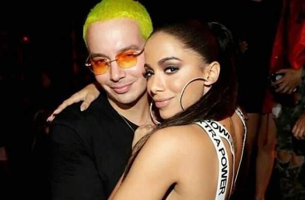 Anitta é amiga de Balvin. Foto: Instagram/reprodução/ Anitta é amiga de Balvin. Foto: Instagram/reprodução/