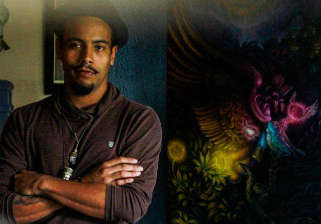 Davi também é tatuador. Foto: Thalyta Tavares/Divulgação