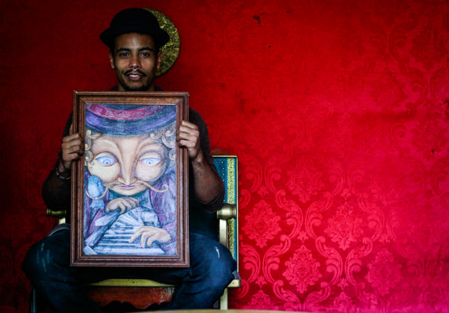 Artista abandonou o curso de arquitetura. Foto: Thalyta Tavares/Divulgação