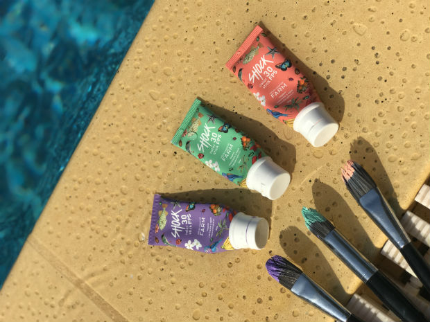 O produto aparece em três cores exclusivas: lilás, salmão e verde. Foto: Shock/Divulgação/ O produto aparece em três cores exclusivas: lilás, salmão e verde. Foto: Shock/Divulgação/