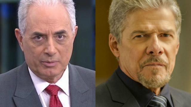 William Waack e José Mayer foram suspenso das atividades na Globo. Fotos: Globo/Reprodução/ William Waack e José Mayer foram suspenso das atividades na Globo. Fotos: Globo/Reprodução/