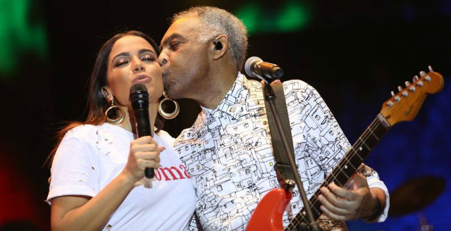 Gil comemorou sa&iacute;da de Temer da presid&ecirc;ncia em outubro de 2018. Foto: Argo Imagens/Divulga&ccedil;&atilde;o/Combina MPB/