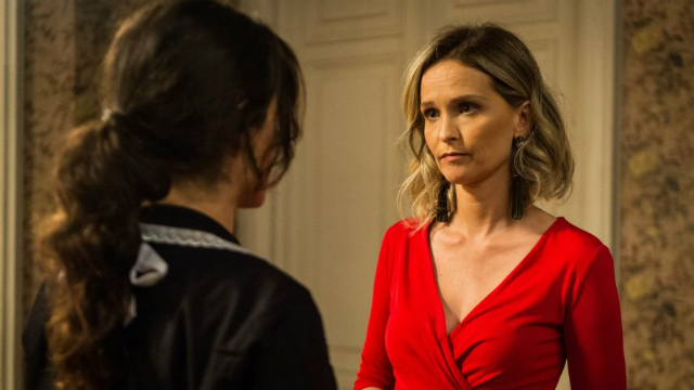 Fabiana desconfia de Clara. Foto: Globo/Reprodu&ccedil;&atilde;o/