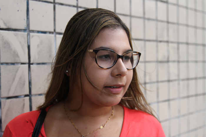 Sofia, 17 anos, espera bom resultado na prova deste domingo. Foto: Júlio Jacobina/DP