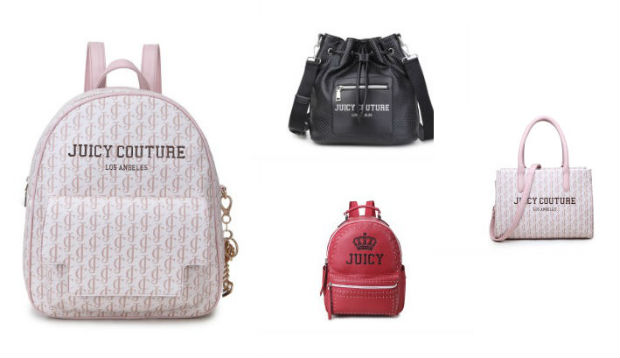Serão mais de dez modelos, que vão desde os clássicos até os mais moderno. Foto: Juicy Couture/Divulgação/