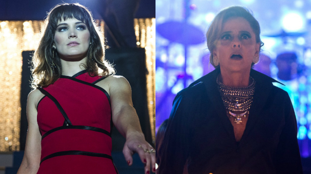 Tereza fica chocada ao ver Clara. Foto: GShow/Divulgação/ Tereza fica chocada ao ver Clara. Foto: GShow/Divulgação/