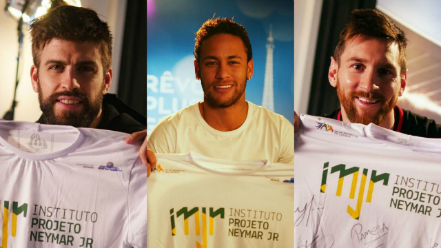 Atração terá um "amigo secreto" com 18 crianças do Instituto Neymar Jr. Foto: SBT/Divulgação/