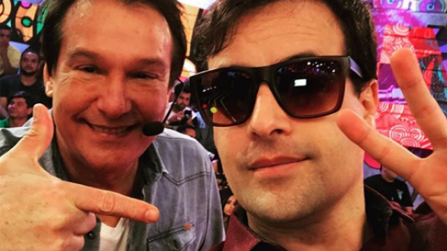 Vesgo agradeceu ao apresentador Emilio Surita pelo trabalho realizado no programa. Foto: Instagram/Reprodução/