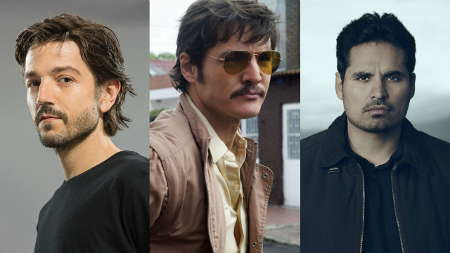 O chileno Pedro Pascal participou das três primeiras temporadas de Narcos. Fotos: Netflix/Reprodução e AFP/ O chileno Pedro Pascal participou das três primeiras temporadas de Narcos. Fotos: Netflix/Reprodução e AFP/
