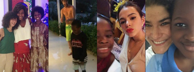 Artistas compartilharam as experiências nas redes sociais. Fotos: Instagram/Reprodução/ Artistas compartilharam as experiências nas redes sociais. Fotos: Instagram/Reprodução/