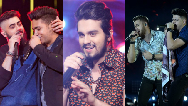 M&uacute;sica sertaneja dominou o p&oacute;dio do ranking. Foto: Instagram e Multishow/Reprodu&ccedil;&atilde;o/