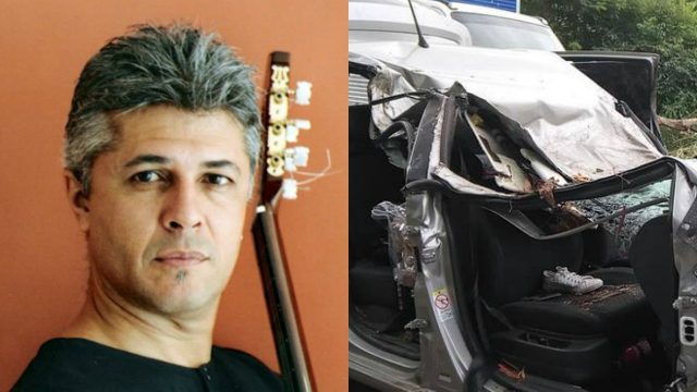 Fam&iacute;lia estava em viagem pela BR-262 quando ve&iacute;culo foi atingido por uma &aacute;rvore de grande porte. Foto: Renato Guima/Divulga&ccedil;&atilde;o e Jailton Pereira/Portal Capara&oacute;/