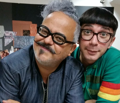 O estilista pernambucano trabalhou como assistente do mineiro Ronaldo Fraga em uma das edições do Senai Brasil Fashion. Foto: Arquivo Pessoal
