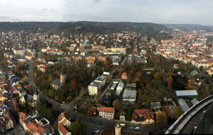 Jena é uma cidade universitária a 300 km de Berlim. Foto: Anamaria Nascimento/DP