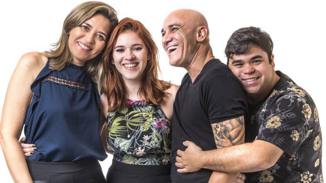 Integrantes da família formam o primeiro paredão da edição. Foto: Globo/Reprodução/ Integrantes da família formam o primeiro paredão da edição. Foto: Globo/Reprodução/