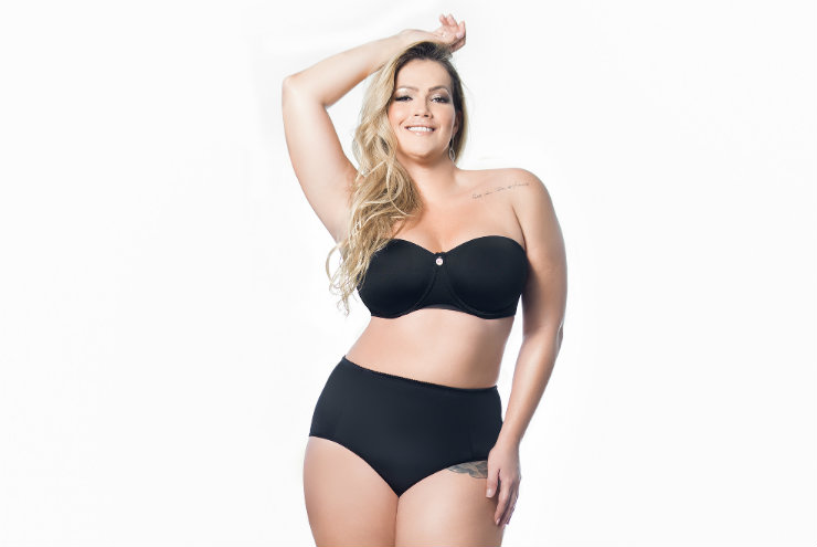 Fani Pacheco se tornou modelo plus size e cursa medicina no Rio. Foto: Nayane Rodrigues/Divulgação/
