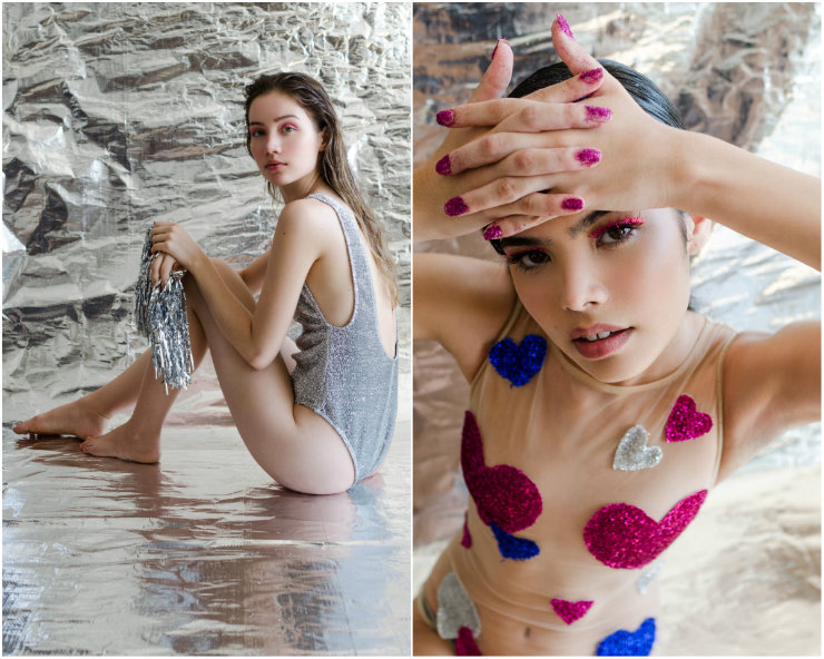 Brilho, cores e glamour: bodies para usar quando quiser, mesmo depois do carnaval. Fotos: Lale/Divulgação