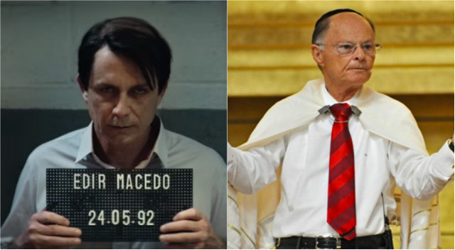 Filme é vendido como a 'maior produção do cinema nacional'. Foto: YouTube e Record/Reprodução/ Filme é vendido como a 'maior produção do cinema nacional'. Foto: YouTube e Record/Reprodução/