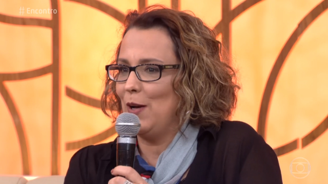 Atriz participou do Encontro, na Globo. Foto: Globo/Reprodução/ Atriz participou do Encontro, na Globo. Foto: Globo/Reprodução/
