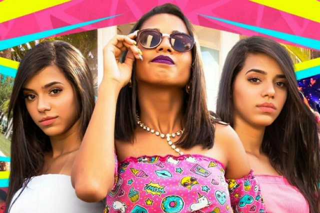 "Realizando outro sonho", escreveu MC Loma durante as grava&ccedil;&otilde;es do clipe. Foto: Start Music/Divulga&ccedil;&atilde;o/