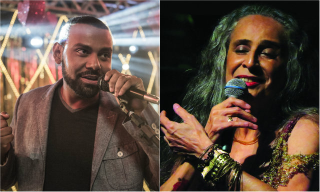 No ano passado, durante uma apresenta&ccedil;&atilde;o em S&atilde;o Paulo, a cantora j&aacute; tinha cantado um trecho da m&uacute;sica. Fotos: Renato Rocha Miranda/TV Globo e Ana Oliveira/Divulga&ccedil;&atilde;o/