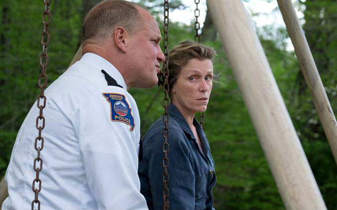 Woody Harrelson e Frances McDormand no intenso 'Tr&ecirc;s An&uacute;ncios para um Crime', de Martin McDonagh. Foto: Fox Filme/Divulga&ccedil;&atilde;o/