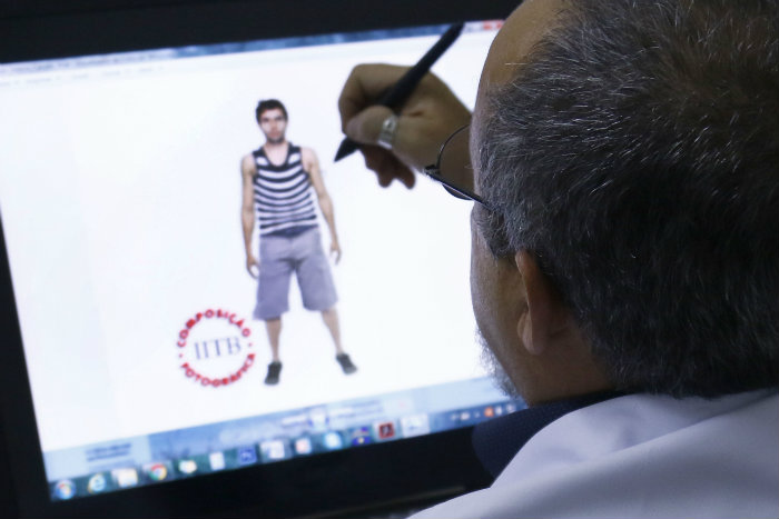 Perito Pedro Ivo fez a primeira reprodução de corpo inteiro no estado. Foto: Marlon Diego/Esp. DP