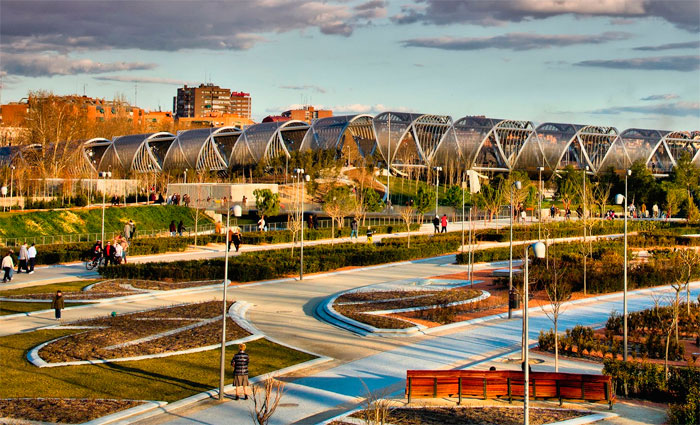 Parque Madrid Rio. Foto: Reprodução