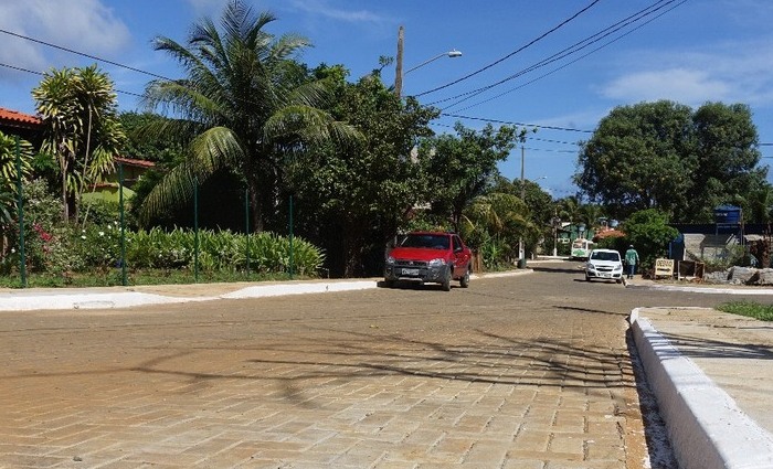Obras foram realizadas no bairro de Floresta Nova. Foto: Arquipélago de Fernando Noronha/Divulgação/ Obras foram realizadas no bairro de Floresta Nova. Foto: Arquipélago de Fernando Noronha/Divulgação/