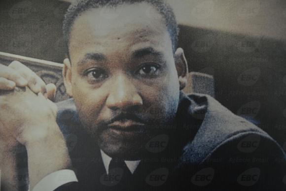 Há 50 anos o líder Martin Luther King foi assassinado. Ele foi um dos principais defensores dos direitos civis dos negros nos Estados Unidos. Foto: Arquivo/Fernando Frazão/Agência Brasil