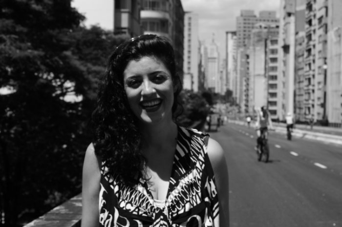 A DJ francesa Carie ministra oficina no Paço do Frevo. Foto: Carie/Divulgação