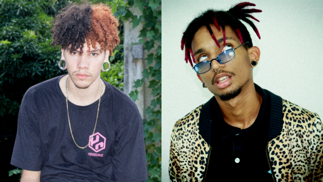 NexoAnexo e JOMA, membros da Hoodcave, banca de trap recifense./Foto: Hoodcave/Divulgação