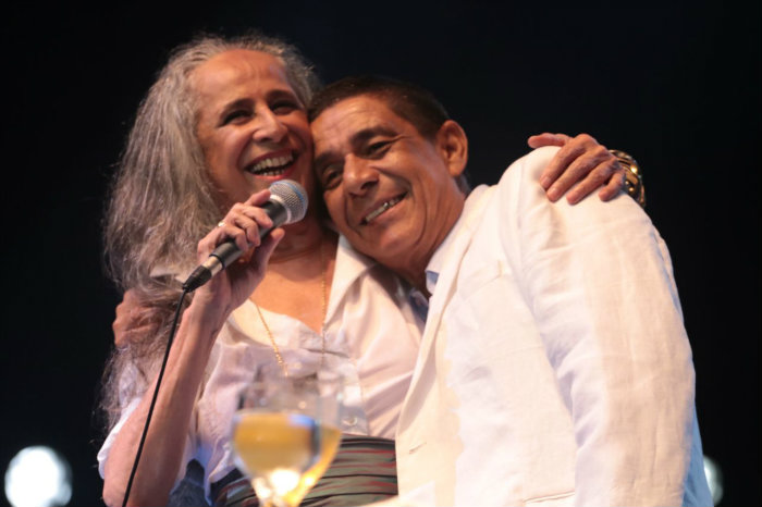 Bethânia e Zeca dão start em turnê no palco do Classic Hall. Foto: Luiz Fabiano/Divulgação/