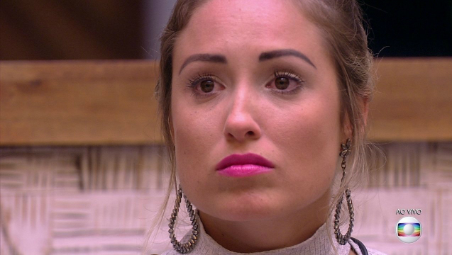 Ela disputou a perman&ecirc;ncia na casa com o s&iacute;rio Kaysar. Foto: GShow/Reprodu&ccedil;&atilde;o/