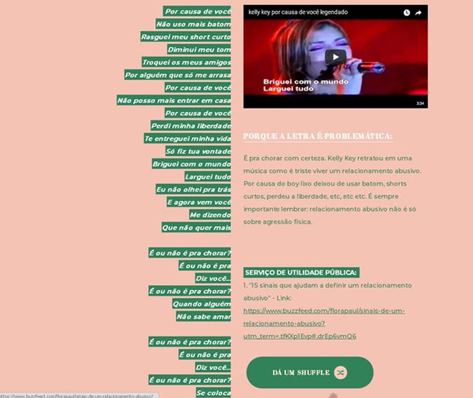 A música de Kelly Key