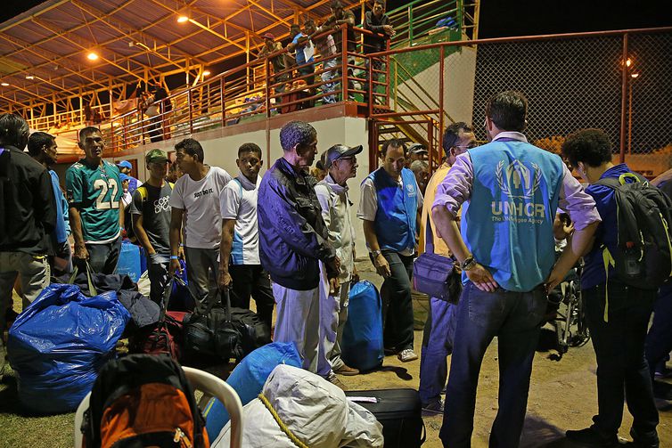 Refugiados venezuelanos em Boa Vista. Foto:Ant&ocirc;nio Cruz/Ag&ecirc;ncia Brasil/