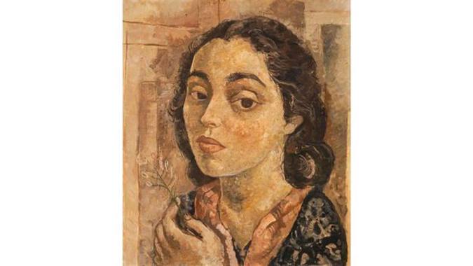 "Lucy with Flower", de Lasar Segall, foi a escolhida a melhor obra da exposição de 1944
(foto: Divulgação/Brighton and Hove Museums and Art Galleries)