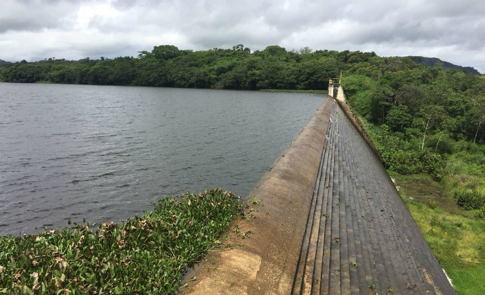As primeiras imagens da Barragem do Prata sangrando. Foto: divulgação/